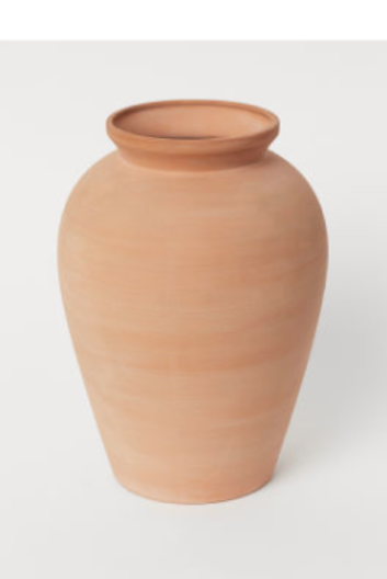 terracota vase